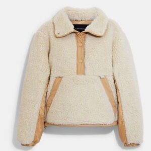 NWT Coach Sherpa Pull Over XS